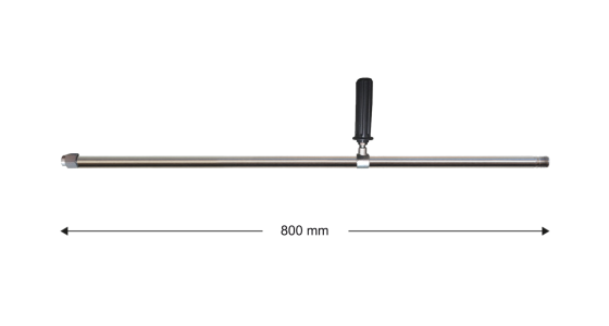 Spuitlans RL84/204 - RVS