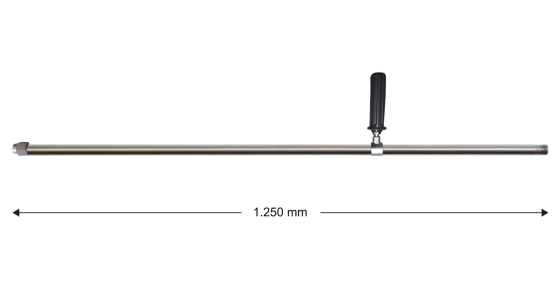 Spuitlans RL84/204 - RVS