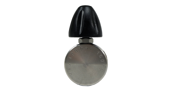 Nozzle 50.120 RVS 3/8" bu Geschikt voor 60 cm schuimlans, gezien van voren