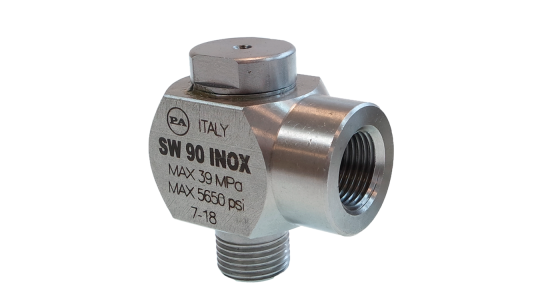 Swivel SW90 - Haaks - RVS