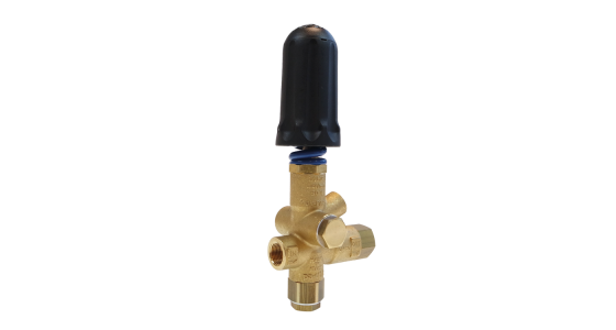 Drukregelautomaat Pulsar RV - Blauwe veer met knop