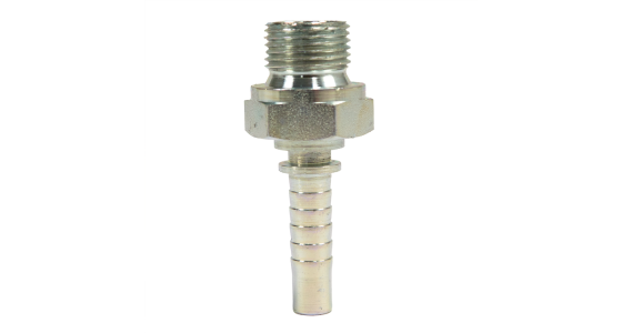 Persnippel 1/4" Binnendraad(Wartel) DN10 Slang Staal, weergave van het product