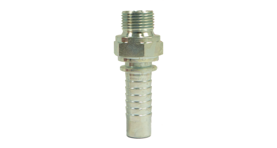 Persnippel 1/4" Buitendraad DN06 Slang RVS, weergave van het product