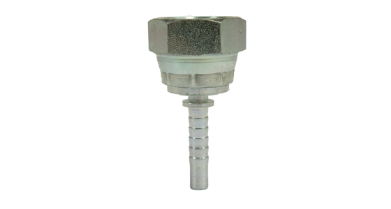 Persnippel 1/2" Binnendraad(Wartel) DN10 Slang Staal, weergave van het product