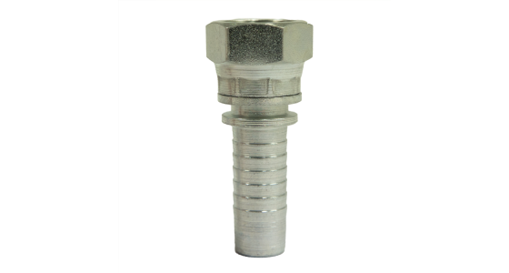 Persnippel 1/4" Buitendraad DN08 Slang RVS, weergave van het product