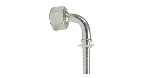 Persnippel M22x1,5 vlak DN08 Slang Staal, weergave van het product