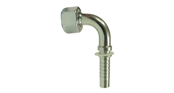 Persnippel M22x1,5 bolkop inlcusief wartel DN10 Slang Staal, weergave van het product