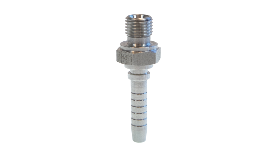 Persnippel 1/4" Binnendraad(Wartel) DN06 Slang RVS, weergave van het product