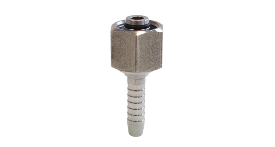Persnippel DKOL M22x1,5(15L) Binnendraad(Wartel) DN12 Slang RVS, weergave van het product