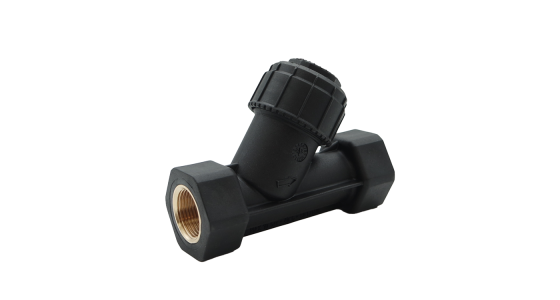 Y strainer FY5 300 Micron (50 Mesh) Kunststof, gezien van voren