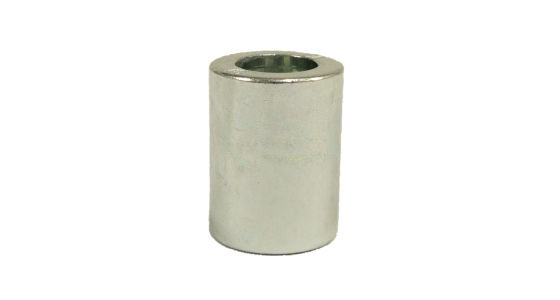 Pershuls 1/4" DN06 Staal Korte uitvoering, gezien van voren