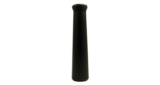 Knikbeschermer DN08(5/16") Zwart, gezien van voren