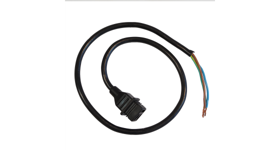 Kabel met stekker voor magneetventiel - L= 1600 mm