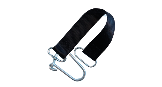Draagband voor het ophangen van slang of kabel