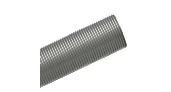 Stofzuigerslang Ø50 x Ø60 mm - Grijs - Rol à 20 meter