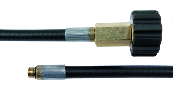 NW6 - Rioolslang - Zwart - 20 meter - Zonder nozzle