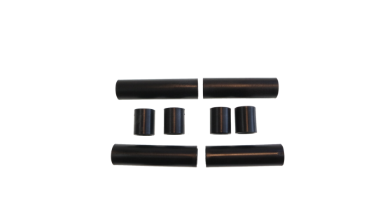 Hogedrukslang 3/8â€ DN10 1SC, gezien van voren