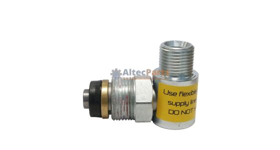 Swivel - haaks - Ramex - Staal verzinkt - 3/4" bu x 1/2" bu