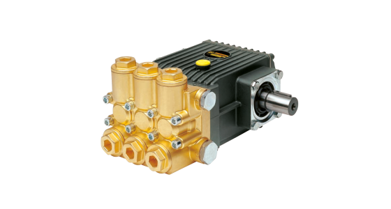 Terugslagklep 2x 1" bi RVS Viton afdichting, gezien van voren