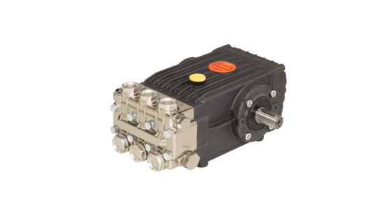 Interpump VHT4723 Plunjerpomp - As rechts - Pompkop messing-vernikkeld - Serie 47 VHT
