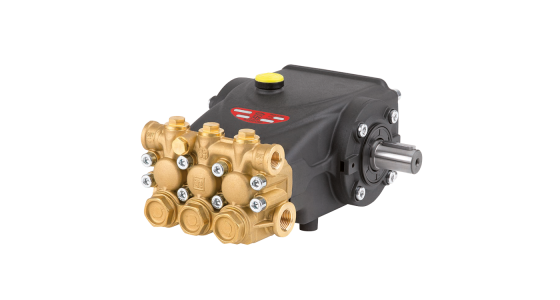 Roterende wasborstel SR8 Nylon wit, gezien van voren