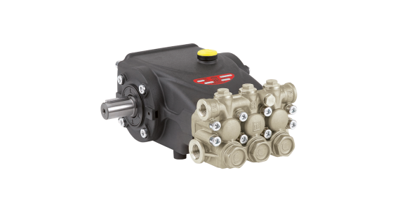 Interpump E3B2515L Plunjerpomp - E3 Evolution - As links - Pompkop messing-vernikkeld - Serie 59