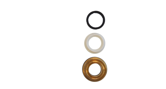 Kit 119 afdichtingset met backring, gezien van voren