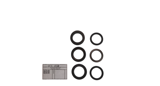 Kit 210 afdichtingset voor 3 plunjers D=24 (66HT), gezien van voren