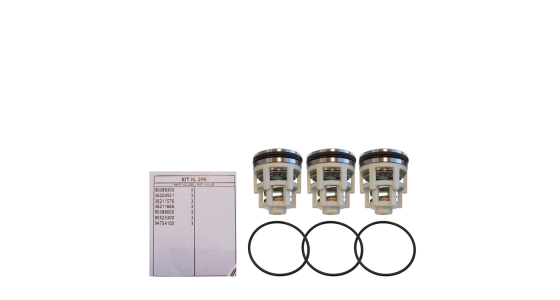 Kit 296 - Zuigkleppen AB-serie ( set à 3 stuks)