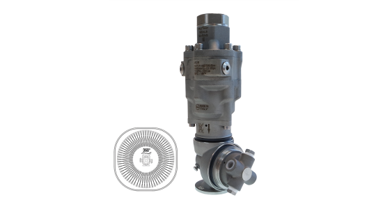 Tankreiniger A80R - Water aangedreven - RVS303