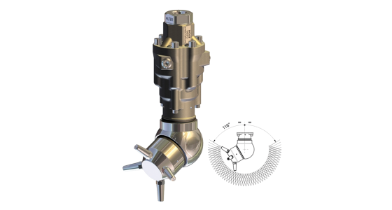 Tankreiniger A80RF - Water aangedreven - RVS303
