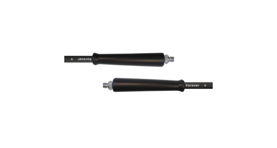 Hogedrukslang 3/8â€ DN10 2SC, gezien van voren