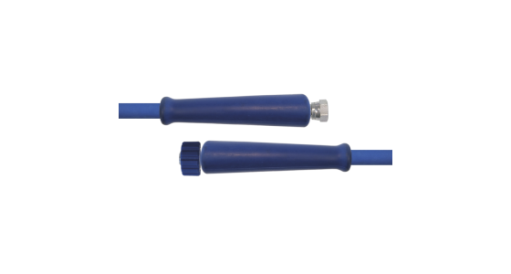 Hogedrukslang 1/4" DN06 1SC, gezien van voren