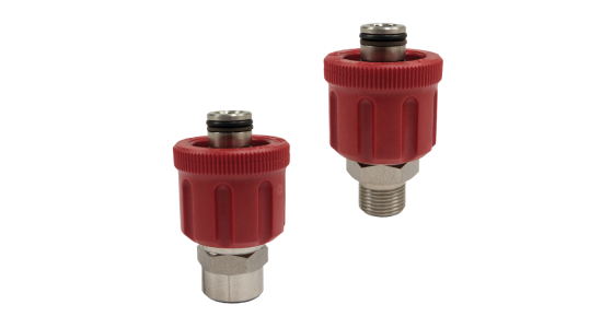 AR9 M24x1,5 RVS wartel