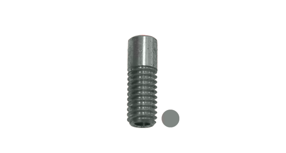 Rondstraalnozzle M4 -1.20 Grijs