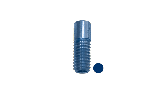 Rondstraalnozzle M4 -1.35 Donkerblauw