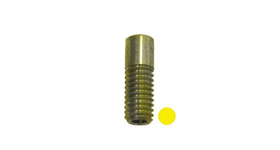 Rondstraalnozzle M4 -1.45 Geel