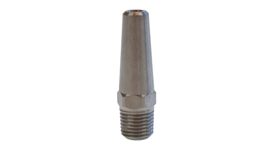 Verlengde nozzle met stabilisator - Puntstraal 0°