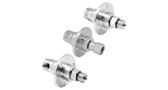Swivel DXF - 3 Lagers - Flensmontage - High speed