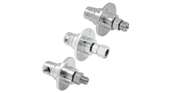 Swivel DYF - 3 Lagers - Flensmontage - High speed