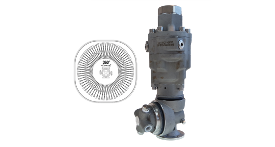 Tankreiniger A80RA ATEX - Water aangedreven - RVS303