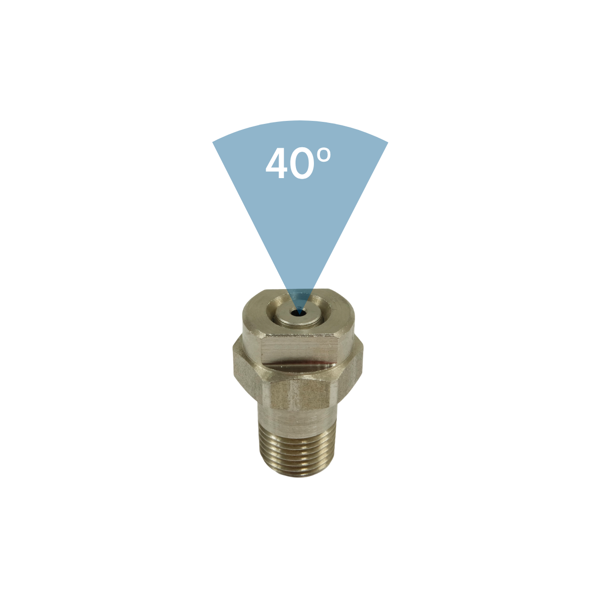 1/8 Nozzle 40 graden
