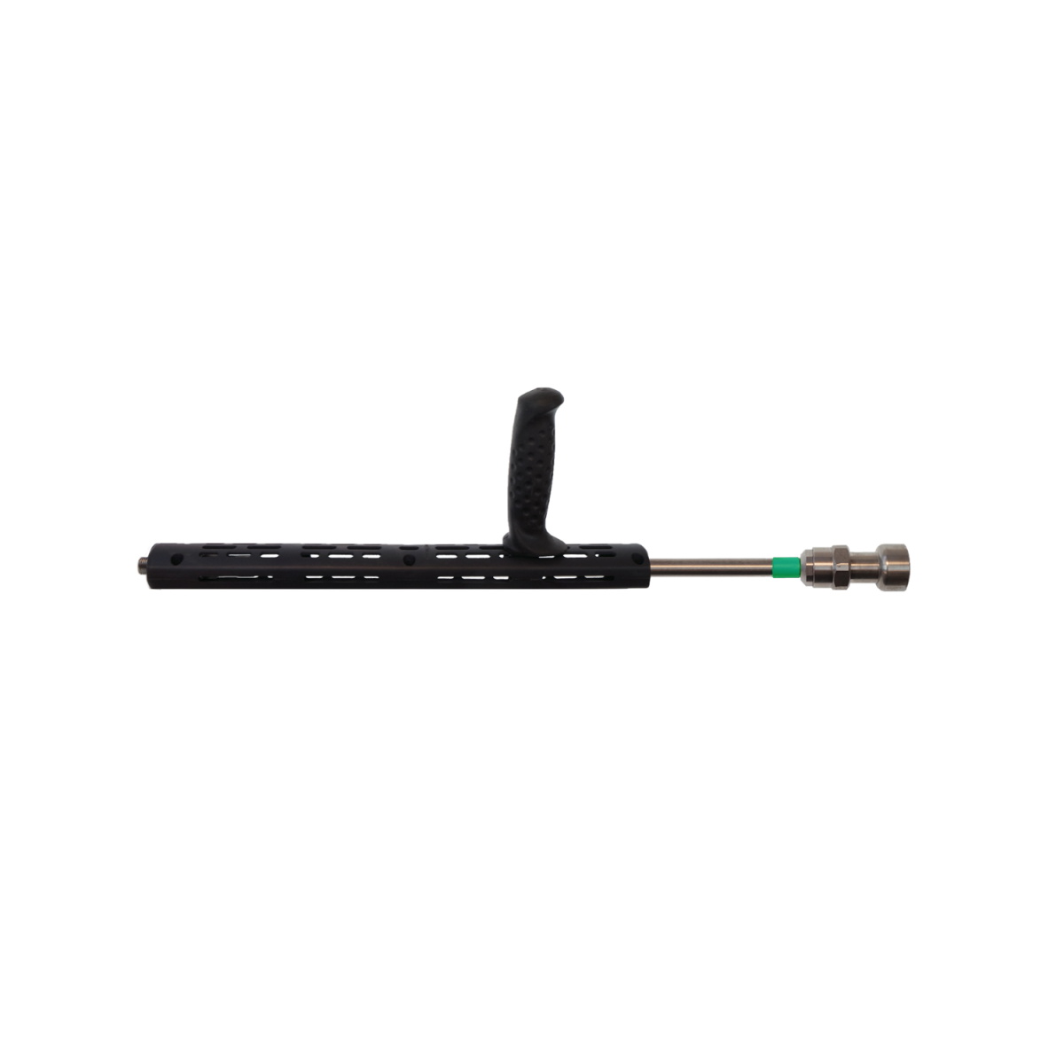 schuimlans ap72 60 cm nozzle 2,0 groen rvs