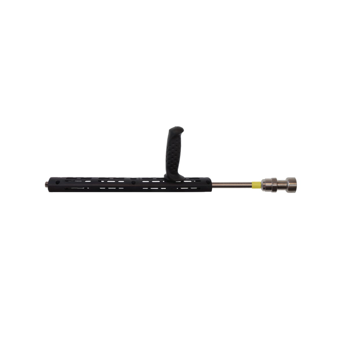 schuimlans ap72 60 cm nozzle 2,3 geel rvs