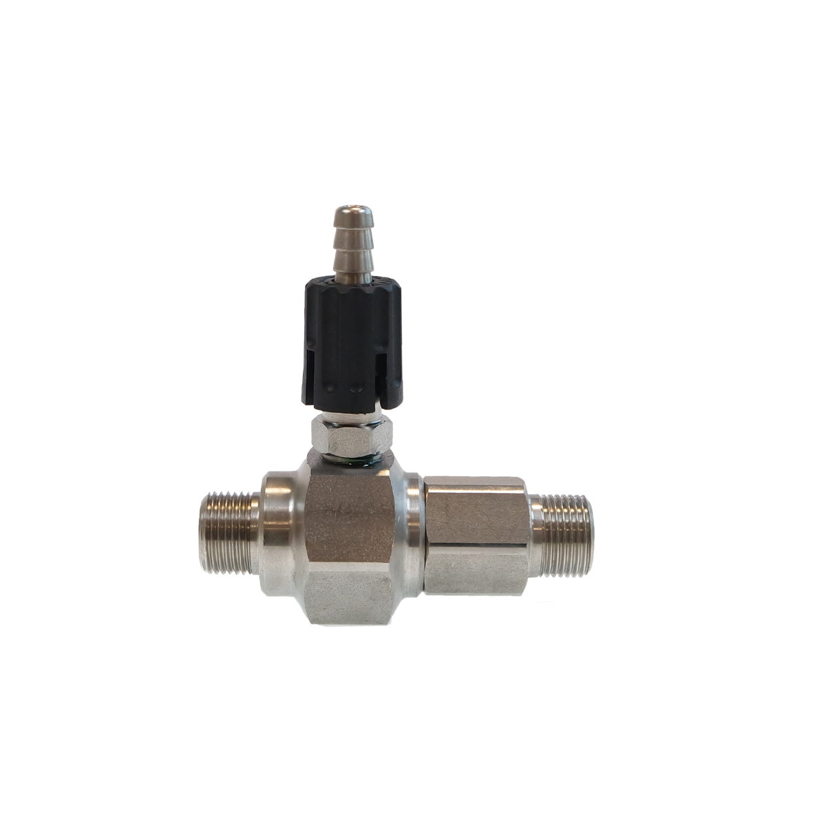 schuiminjector ls12 regelbaar rvs 3/8" buitendraad