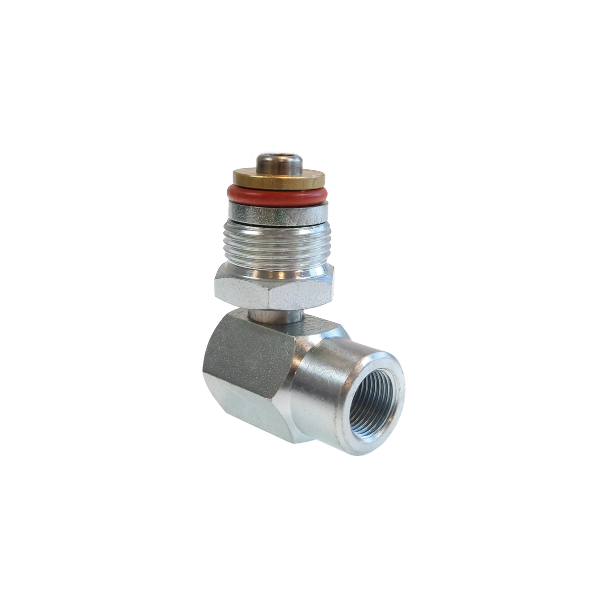 swivel 90 graden Faicom slanghaspel staal verzinkt