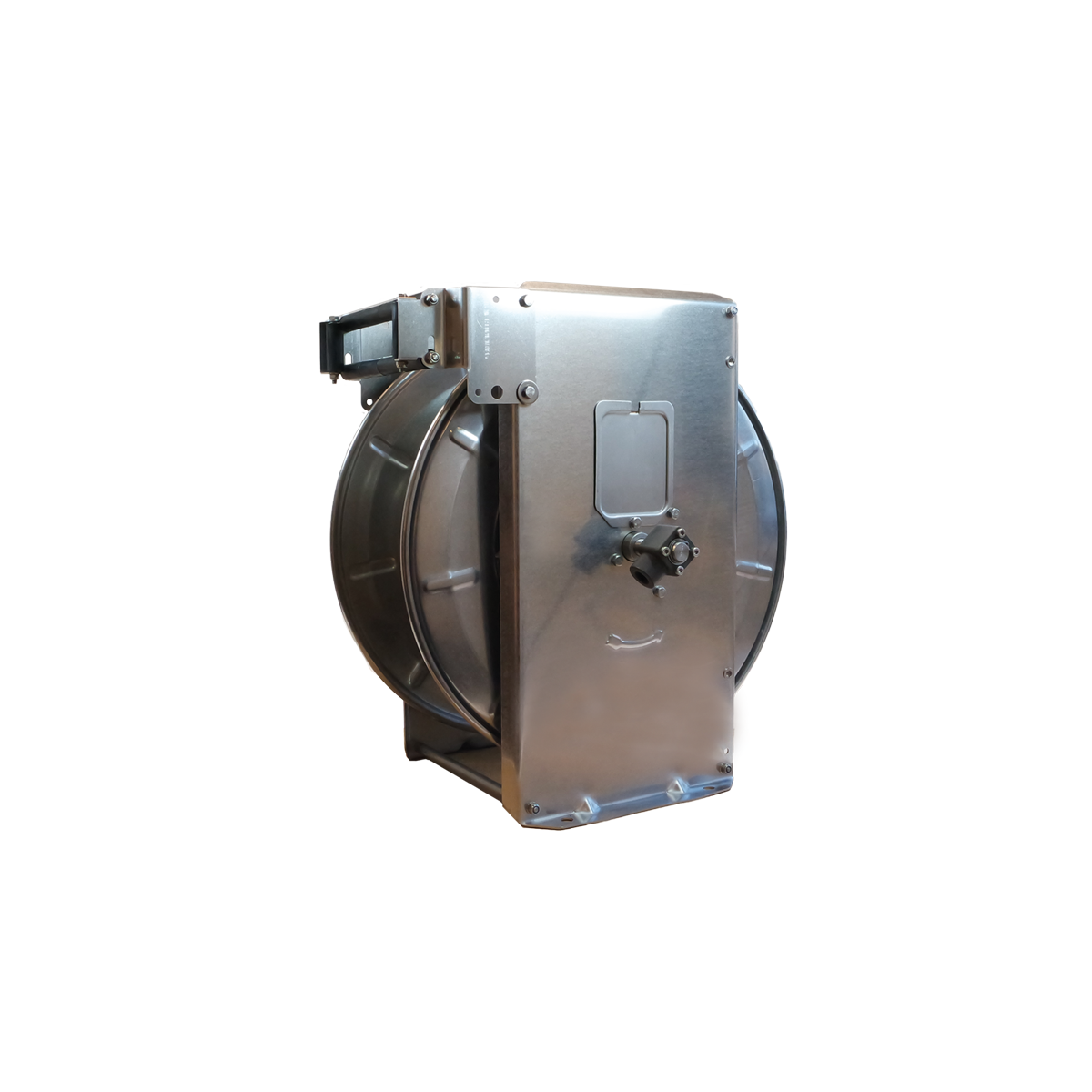 slanghaspel rvs teha st40/19/2e 36 meter Ø3/4", vooraanzicht