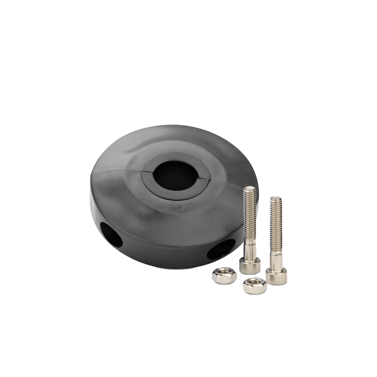slangstop universeel zwart 80 mm voor slangen 10 tot 34 mm