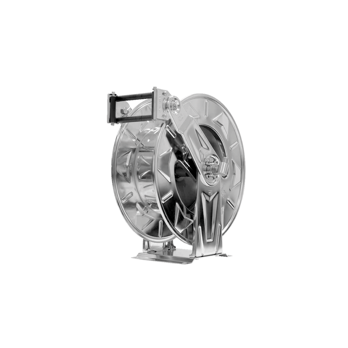 slanghaspel ramex hr1000 rvs 600 bar voor Ø3/8 en Ø1/2 slang