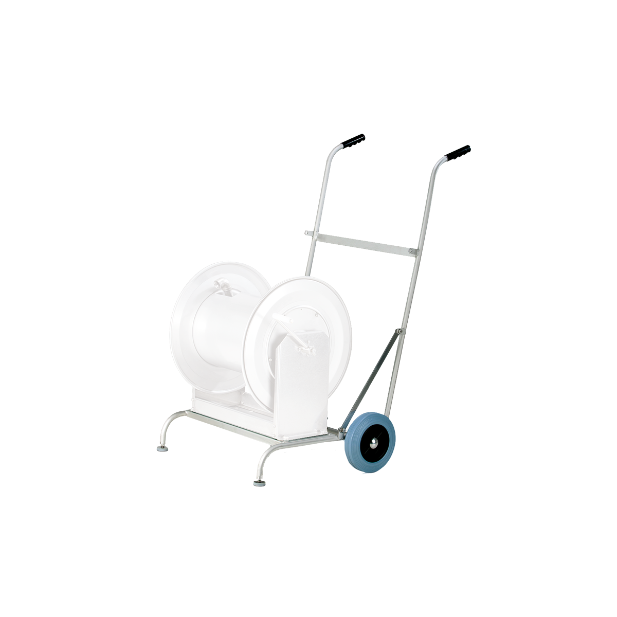 haspelwagen rvs sw1 teha trolley roestvast staal